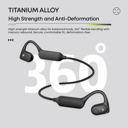 Langsdom AirWare BE10 Air Conductive Open Type Waterproof Bluetooth Sports Earphone with 32GB Memory