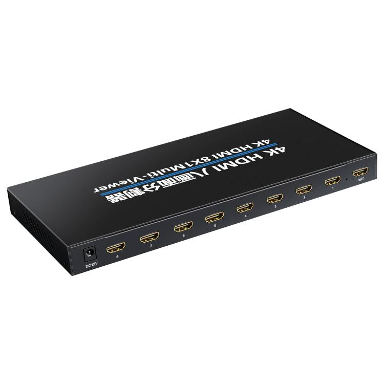 NK-M618 4K HDMI 8x1 8-way Screen Splitter Switch, NK-M618