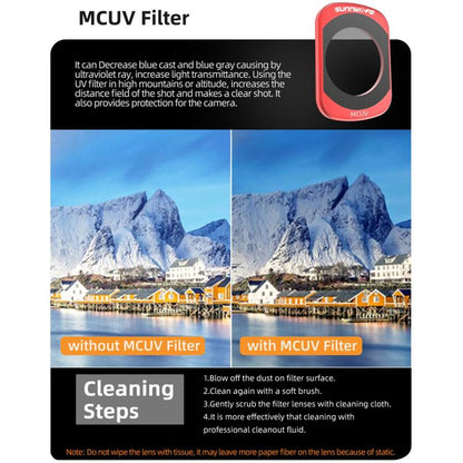 For DJI OSMO Pocket 3 Sunnylife Camera Lens Magnetic Metal Filter, MCUV, CPL, ND8, ND16, ND32, ND64, Black Mist 1/4, 3 in 1 Shadow Filter Set, 3 in 1 Portrait Filter Set, 3 in 1 CPL ND8/16, 3 in 1 Protective Filter Set, 4 in 1 ND8/16/32/64             ...