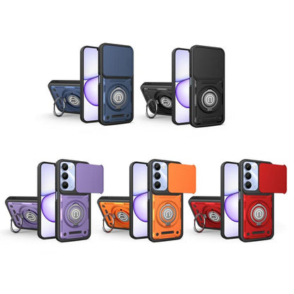 Sliding Camshield Holder Magnetic Phone Case, For Realme C100 4G / C100x / C100i 4G, For Realme 16 Pro+ 5G, For Realme 16 Pro 5G, For Realme C71 India / Note 70 4G, For Realme 15x 5G India / C85 5G, For Realme 15T 5G, For Realme 15 5G / 15 Pro 5G      ...