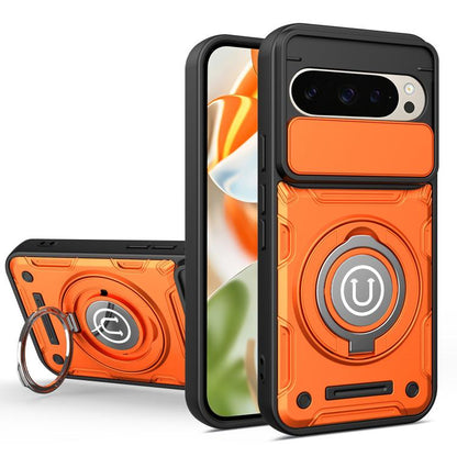 Sliding Camshield Holder Magnetic Phone Case, For Google Pixel 10 Pro XL 5G Global, For Google Pixel 10 / 10 Pro 5G Global, For Google Pixel 9 / 9 Pro