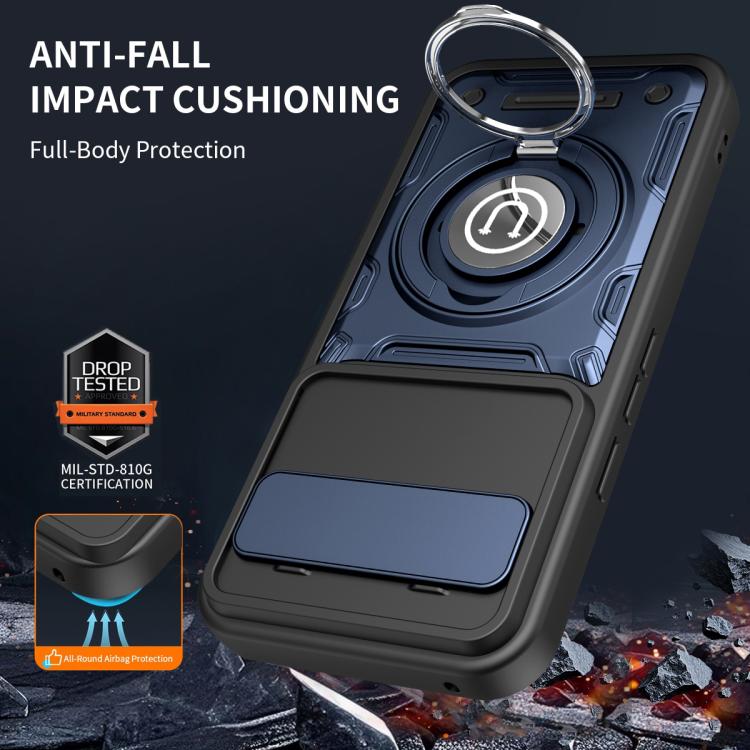 Sliding Camshield Holder Magnetic Phone Case, For Google Pixel 10 Pro XL 5G Global, For Google Pixel 10 / 10 Pro 5G Global, For Google Pixel 9 / 9 Pro