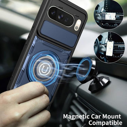 Sliding Camshield Holder Magnetic Phone Case, For Google Pixel 10 Pro XL 5G Global, For Google Pixel 10 / 10 Pro 5G Global, For Google Pixel 9 / 9 Pro