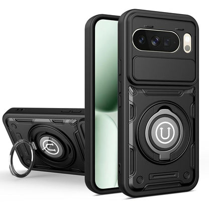 Sliding Camshield Holder Magnetic Phone Case, For Google Pixel 10 Pro XL 5G Global, For Google Pixel 10 / 10 Pro 5G Global, For Google Pixel 9 / 9 Pro