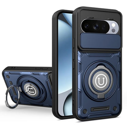 Sliding Camshield Holder Magnetic Phone Case, For Google Pixel 10 Pro XL 5G Global, For Google Pixel 10 / 10 Pro 5G Global, For Google Pixel 9 / 9 Pro