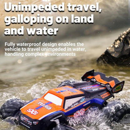 JJR/C Q243 Voiture télécommandée tout-terrain amphibie 4x4