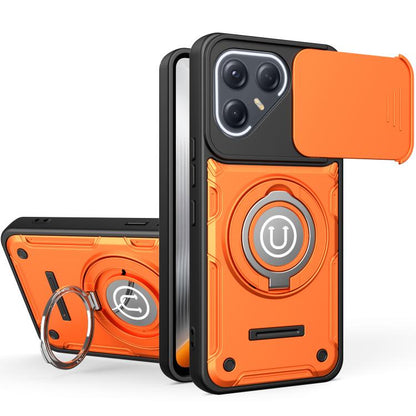 Sliding Camshield Holder Magnetic Phone Case, For Tecno Spark Go 3 / Pop 20 4G, For Tecno Camon 50 Pro 4G / 50 Ultra 5G, For Tecno Spark 40C, For Tecno Spark Go 2 4G / Pop 10, For Tecno Spark 40 Pro+ 4G, For Tecno Spark 40 Pro 4G, For Tecno Spark 40 4G...