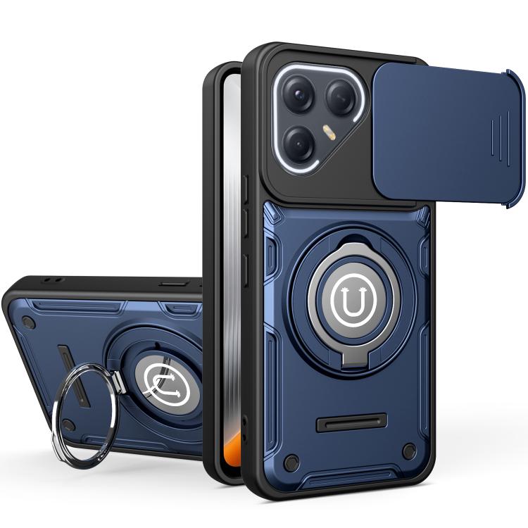 Sliding Camshield Holder Magnetic Phone Case, For Tecno Spark Go 3 / Pop 20 4G, For Tecno Camon 50 Pro 4G / 50 Ultra 5G, For Tecno Spark 40C, For Tecno Spark Go 2 4G / Pop 10, For Tecno Spark 40 Pro+ 4G, For Tecno Spark 40 Pro 4G, For Tecno Spark 40 4G...
