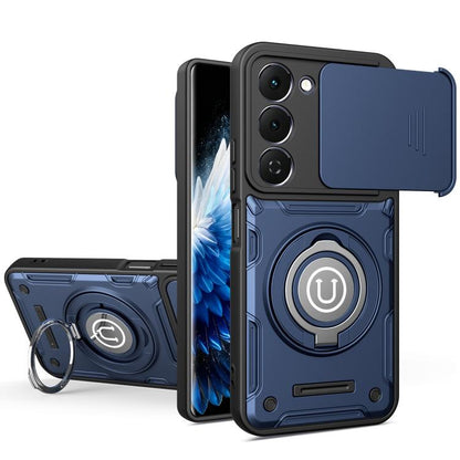 Sliding Camshield Holder Magnetic Phone Case, For Tecno Spark Go 3 / Pop 20 4G, For Tecno Camon 50 Pro 4G / 50 Ultra 5G, For Tecno Spark 40C, For Tecno Spark Go 2 4G / Pop 10, For Tecno Spark 40 Pro+ 4G, For Tecno Spark 40 Pro 4G, For Tecno Spark 40 4G...