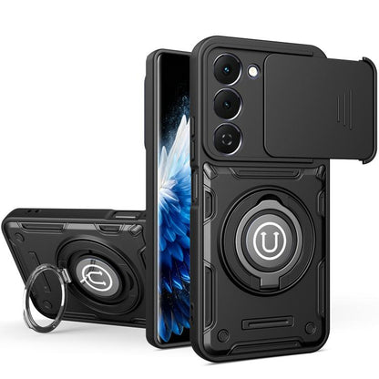 Sliding Camshield Holder Magnetic Phone Case, For Tecno Spark Go 3 / Pop 20 4G, For Tecno Camon 50 Pro 4G / 50 Ultra 5G, For Tecno Spark 40C, For Tecno Spark Go 2 4G / Pop 10, For Tecno Spark 40 Pro+ 4G, For Tecno Spark 40 Pro 4G, For Tecno Spark 40 4G...