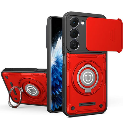 Sliding Camshield Holder Magnetic Phone Case, For Tecno Spark Go 3 / Pop 20 4G, For Tecno Camon 50 Pro 4G / 50 Ultra 5G, For Tecno Spark 40C, For Tecno Spark Go 2 4G / Pop 10, For Tecno Spark 40 Pro+ 4G, For Tecno Spark 40 Pro 4G, For Tecno Spark 40 4G...