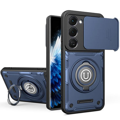 Sliding Camshield Holder Magnetic Phone Case, For Tecno Spark Go 3 / Pop 20 4G, For Tecno Camon 50 Pro 4G / 50 Ultra 5G, For Tecno Spark 40C, For Tecno Spark Go 2 4G / Pop 10, For Tecno Spark 40 Pro+ 4G, For Tecno Spark 40 Pro 4G, For Tecno Spark 40 4G...