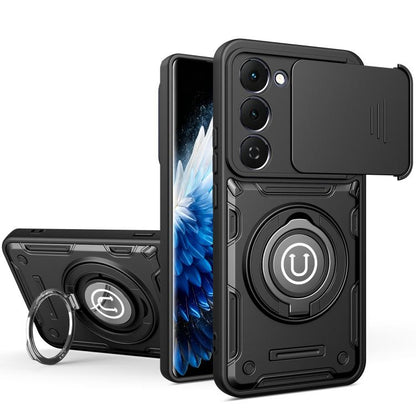 Sliding Camshield Holder Magnetic Phone Case, For Tecno Spark Go 3 / Pop 20 4G, For Tecno Camon 50 Pro 4G / 50 Ultra 5G, For Tecno Spark 40C, For Tecno Spark Go 2 4G / Pop 10, For Tecno Spark 40 Pro+ 4G, For Tecno Spark 40 Pro 4G, For Tecno Spark 40 4G...