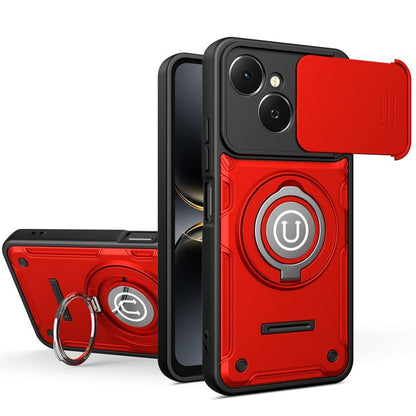 Sliding Camshield Holder Magnetic Phone Case, For Tecno Spark Go 3 / Pop 20 4G, For Tecno Camon 50 Pro 4G / 50 Ultra 5G, For Tecno Spark 40C, For Tecno Spark Go 2 4G / Pop 10, For Tecno Spark 40 Pro+ 4G, For Tecno Spark 40 Pro 4G, For Tecno Spark 40 4G...