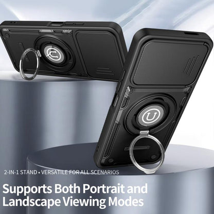 Sliding Camshield Holder Magnetic Phone Case, For Tecno Spark Go 3 / Pop 20 4G, For Tecno Camon 50 Pro 4G / 50 Ultra 5G, For Tecno Spark 40C, For Tecno Spark Go 2 4G / Pop 10, For Tecno Spark 40 Pro+ 4G, For Tecno Spark 40 Pro 4G, For Tecno Spark 40 4G...
