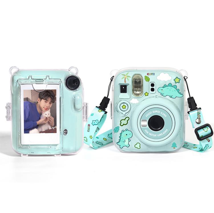 Kit d'autocollants DIY pour sac photo Crystal Shell avec bandoulière, pour FUJIFILM instax mini 13