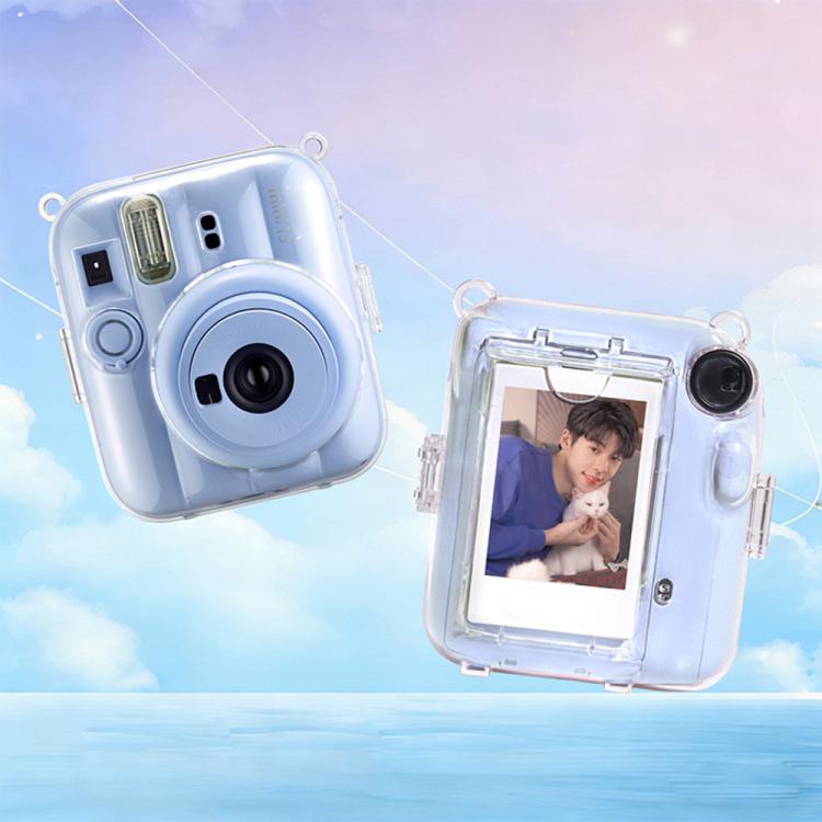 Kit d'autocollants DIY pour sac photo Crystal Shell avec bandoulière, pour FUJIFILM instax mini 13