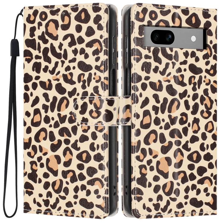 Colorful Painting Vegan Leather Phone Case with Lanyard, For Google Pixel 8, For Google Pixel 7a, For Google Pixel 7 Pro 5G