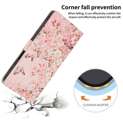 Colorful Painting Vegan Leather Phone Case with Lanyard, For Google Pixel 8, For Google Pixel 7a, For Google Pixel 7 Pro 5G