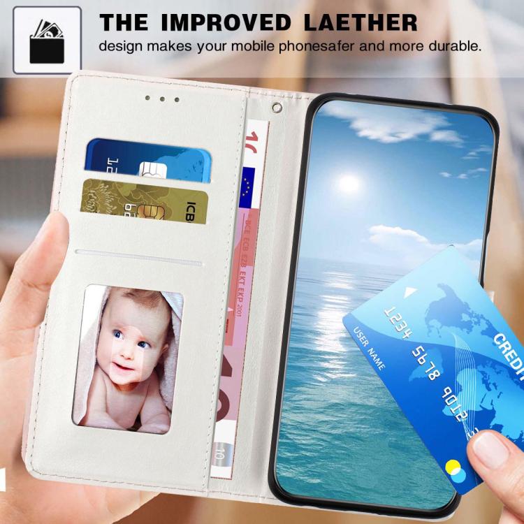 Colorful Painting Vegan Leather Phone Case with Lanyard, For Google Pixel 8, For Google Pixel 7a, For Google Pixel 7 Pro 5G
