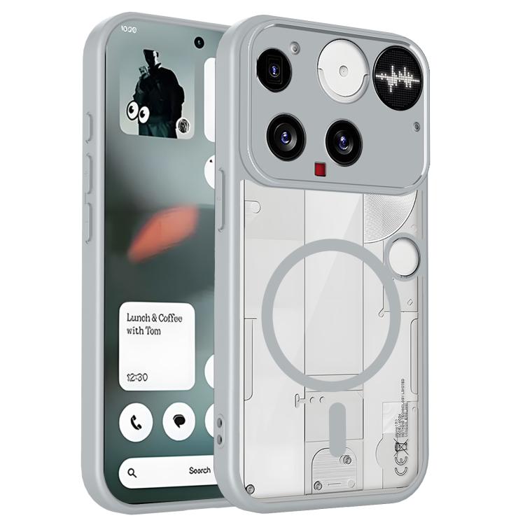 Matte PC Skin-feel Magnetic Shockproof Phone Case, For Nothing Phone 4a, For Nothing Phone 4a Pro, For Nothing Phone 3a Lite, For Nothing Phone 3, For Nothing CMF Phone 2 Pro, For Nothing Phone 3a, For Nothing Phone 3a Pro, For Nothing Phone 2a / 2a Pl...