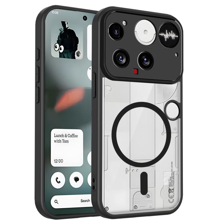 Matte PC Skin-feel Magnetic Shockproof Phone Case, For Nothing Phone 4a, For Nothing Phone 4a Pro, For Nothing Phone 3a Lite, For Nothing Phone 3, For Nothing CMF Phone 2 Pro, For Nothing Phone 3a, For Nothing Phone 3a Pro, For Nothing Phone 2a / 2a Pl...
