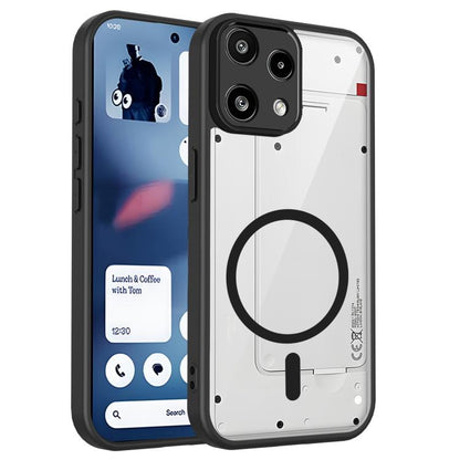 Matte PC Skin-feel Magnetic Shockproof Phone Case, For Nothing Phone 4a, For Nothing Phone 4a Pro, For Nothing Phone 3a Lite, For Nothing Phone 3, For Nothing CMF Phone 2 Pro, For Nothing Phone 3a, For Nothing Phone 3a Pro, For Nothing Phone 2a / 2a Pl...
