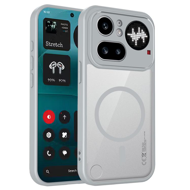 Matte PC Skin-feel Magnetic Shockproof Phone Case, For Nothing Phone 4a, For Nothing Phone 4a Pro, For Nothing Phone 3a Lite, For Nothing Phone 3, For Nothing CMF Phone 2 Pro, For Nothing Phone 3a, For Nothing Phone 3a Pro, For Nothing Phone 2a / 2a Pl...