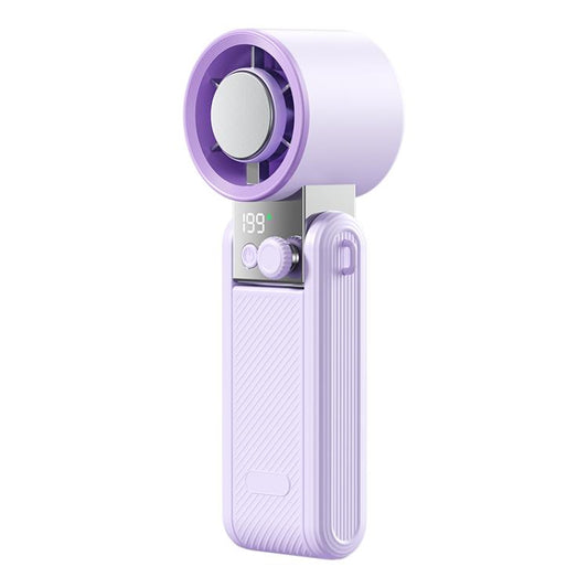 Ventilateur portable pliable en trois parties Y39 avec bouton d'affichage numérique intelligent à 199 niveaux