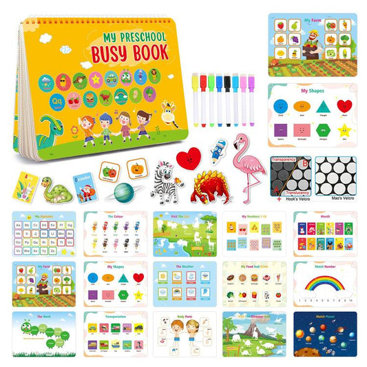 Montessori Kids Early Education Busy Book Toy