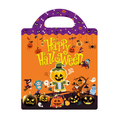 Children Early Education DIY Waterproof Reusable Stickers, Animals T01, Traffic T02, Dinosaur T03, Space T04, Body T05, Ocean T06, Princess T07, Insect T08, Farm T09, Four Seasons T10, Easter T13, Halloween Pumpkin Scarecrow T14, Christmas T15         ...