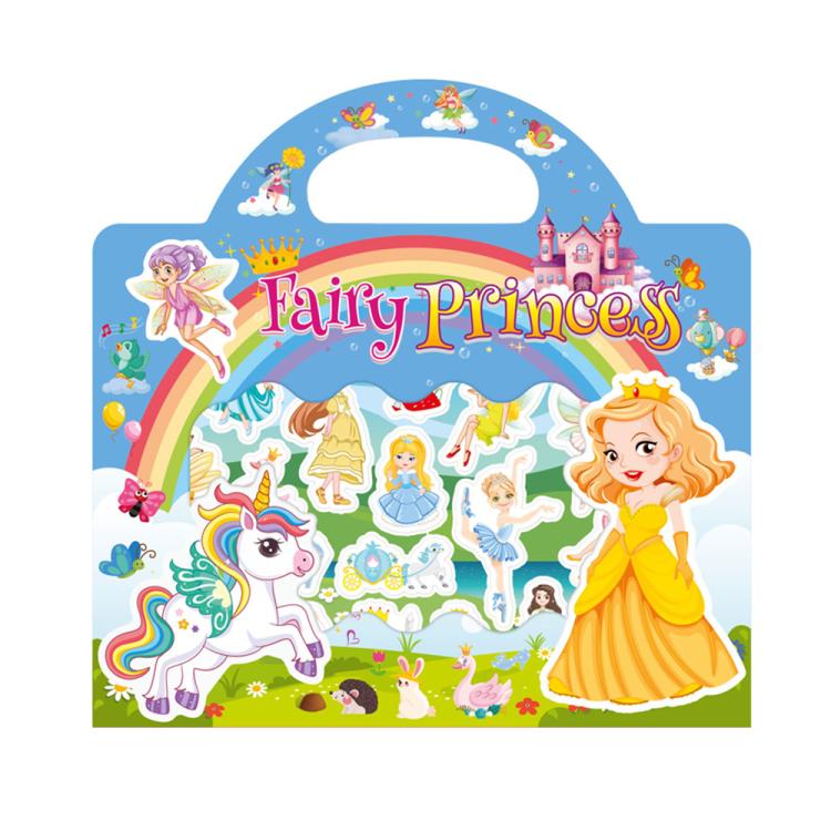 Children Early Education DIY Waterproof Reusable Stickers, Animals T01, Traffic T02, Dinosaur T03, Space T04, Body T05, Ocean T06, Princess T07, Insect T08, Farm T09, Four Seasons T10, Easter T13, Halloween Pumpkin Scarecrow T14, Christmas T15         ...