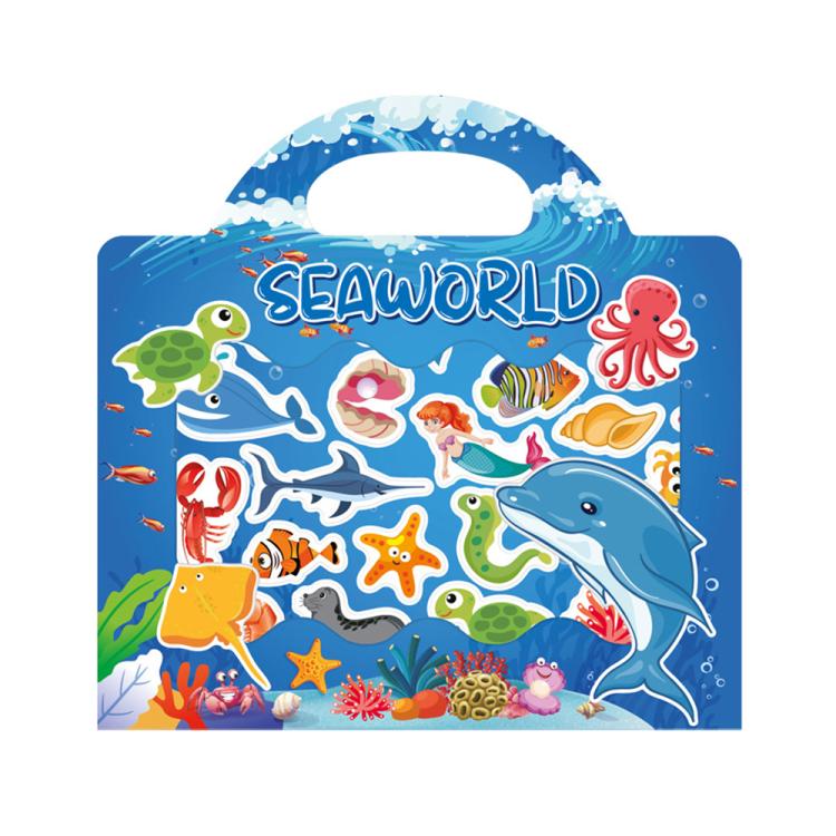 Children Early Education DIY Waterproof Reusable Stickers, Animals T01, Traffic T02, Dinosaur T03, Space T04, Body T05, Ocean T06, Princess T07, Insect T08, Farm T09, Four Seasons T10, Easter T13, Halloween Pumpkin Scarecrow T14, Christmas T15         ...