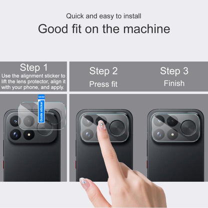 IMAK Rear Camera Lens Glass Film Thin Version, For Redmi K100 Pro Max 5G / Poco F9 Ultra 5G, For Redmi K100 Pro 5G / Poco F9 Pro 5G, For Redmi 17 4G / 5G Global 170mm, For Redmi 17C 4G, For Redmi K90 Max 5G