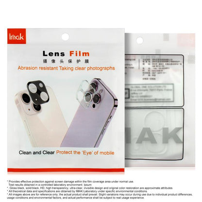 IMAK Rear Camera Lens Glass Film Thin Version, For Redmi K100 Pro Max 5G / Poco F9 Ultra 5G, For Redmi K100 Pro 5G / Poco F9 Pro 5G, For Redmi 17 4G / 5G Global 170mm, For Redmi 17C 4G, For Redmi K90 Max 5G