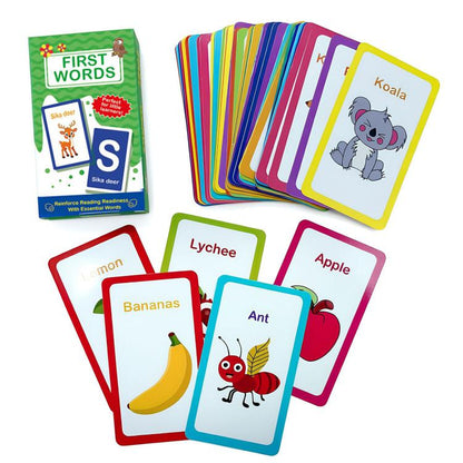 58 Cards / Set Montessori Toddlers Kids Early Education Learning Flash Cards, K01, K02, K03, K06, K07, K08, K09