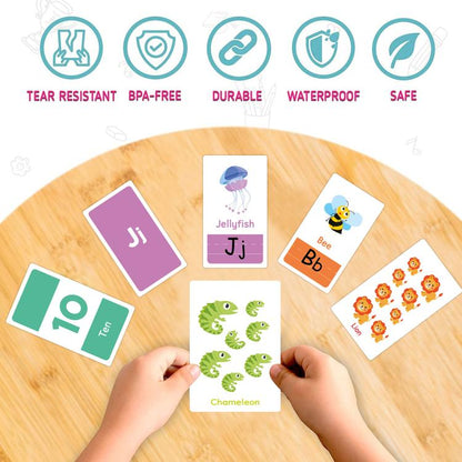 58 Cards / Set Montessori Toddlers Kids Early Education Learning Flash Cards, K01, K02, K03, K06, K07, K08, K09