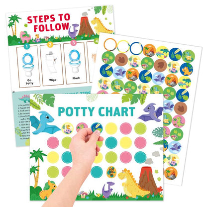 15pcs / Set Kids Toilet Potty Training Reward Progress Sticker Chart, T88 Unicorn, T87 Cars, T84 Dinosaur, T86 Mermaid, T85 Farm
