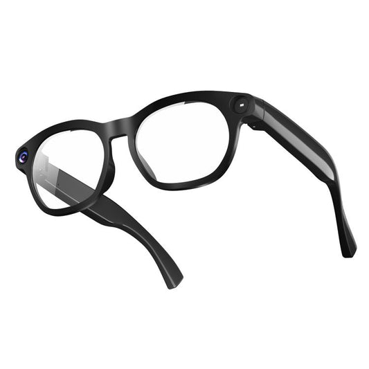 Lunettes intelligentes CY03 avec caméra HD 8MP, enregistrement vidéo, transmission WiFi, assistant vocal intelligent, verres anti-lumière bleue, lunettes de soleil