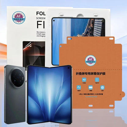 Foldable Phone Inner Screen HD Soft Protector Hydrogel Film with Positioner, For vivo X Fold6 5G, For vivo X Fold5