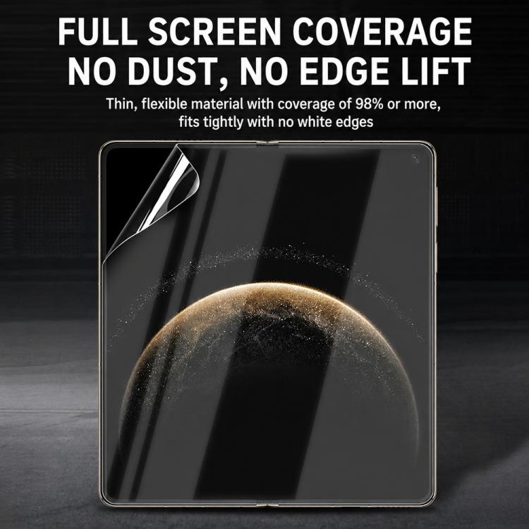 Foldable Phone Inner Screen HD Soft Protector Hydrogel Film with Positioner, For vivo X Fold6 5G, For vivo X Fold5