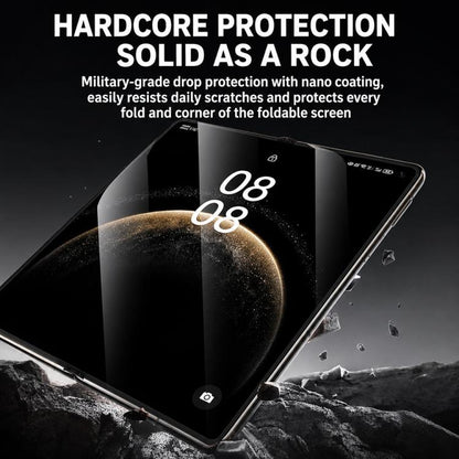 Foldable Phone Inner Screen HD Soft Protector Hydrogel Film with Positioner, For vivo X Fold6 5G, For vivo X Fold5