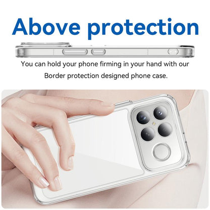WANLONFENG Electroplated Buttons TPU Acrylic Phone Case with Screen Protector, For Redmi K90 Pro Max / Poco F8 Ultra, For Redmi K90 / Poco F8 Pro, For Redmi 15 5G / 4G EU 171mm, For Redmi 15C 5G / 4G EU 173mm, For Redmi 15 5G Global 169.5mm            ...