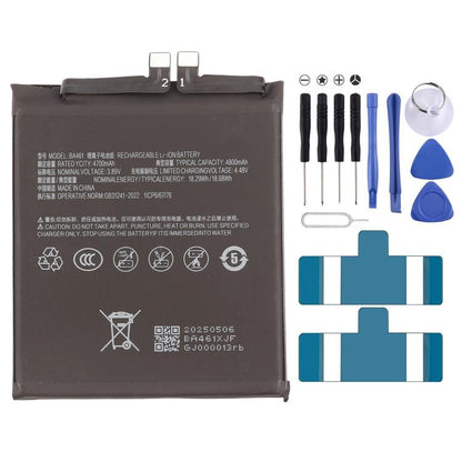 Batterie, Pour Meizu 21 Pro M481S 5050mAh BA481, Pour Meizu 21 M461Q 4700mAh BA461, Pour Meizu 20 Pro M391Q 5000mAh BA391
