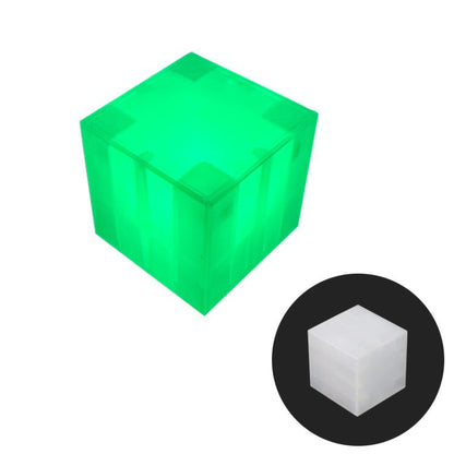 Blocs de construction magnétiques cube 2,5 cm Veilleuses LED décoratives