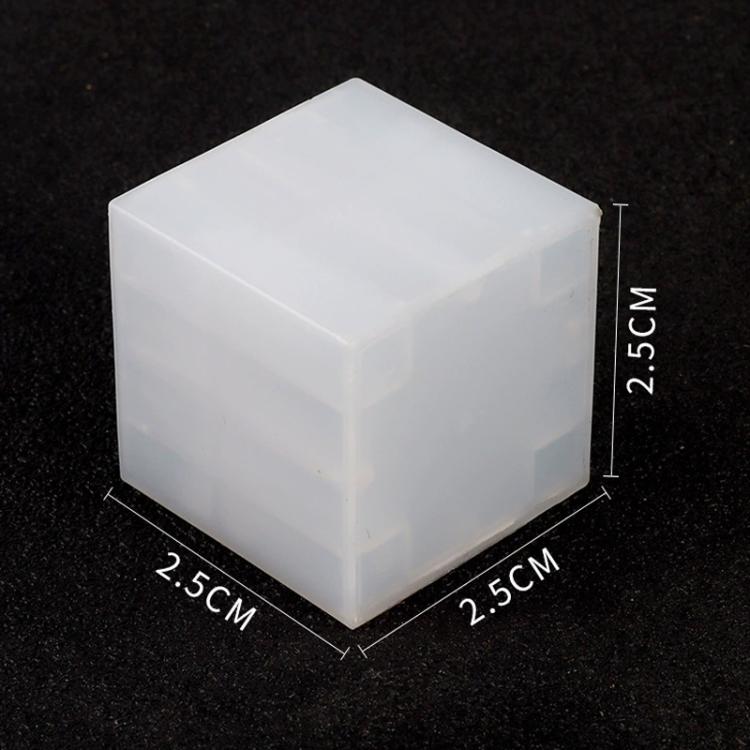 Blocs de construction magnétiques cube 2,5 cm Veilleuses LED décoratives