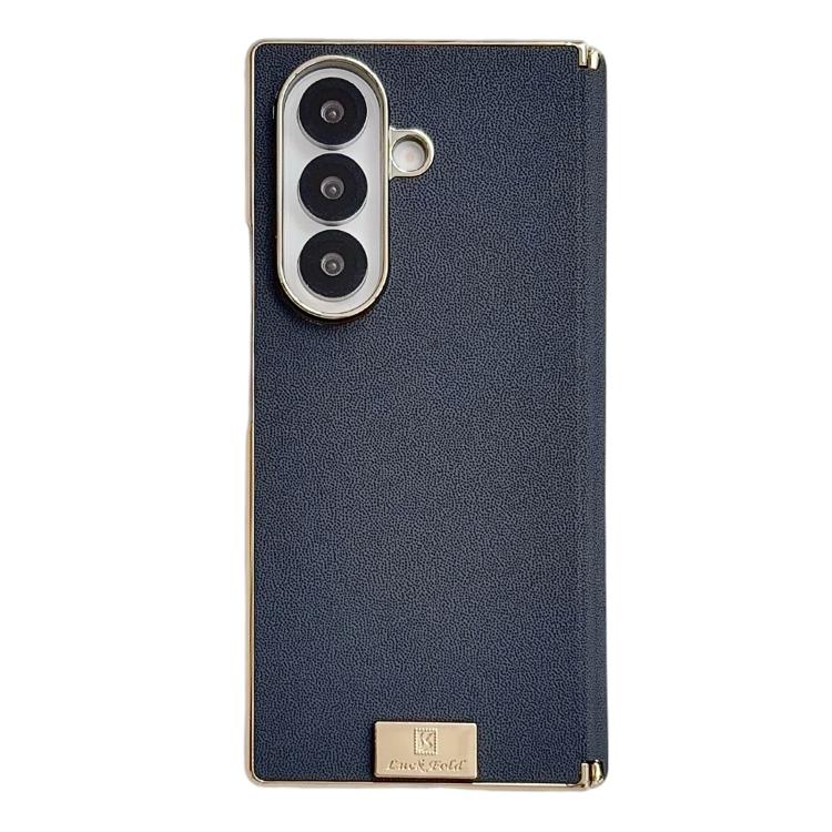 Electroplate Dual Axis Supercar Design PU Phone Case, For Galaxy Z Fold8 Ultra 5G, For Galaxy Z Fold7, For Galaxy Z Fold6, For Galaxy Z Fold5