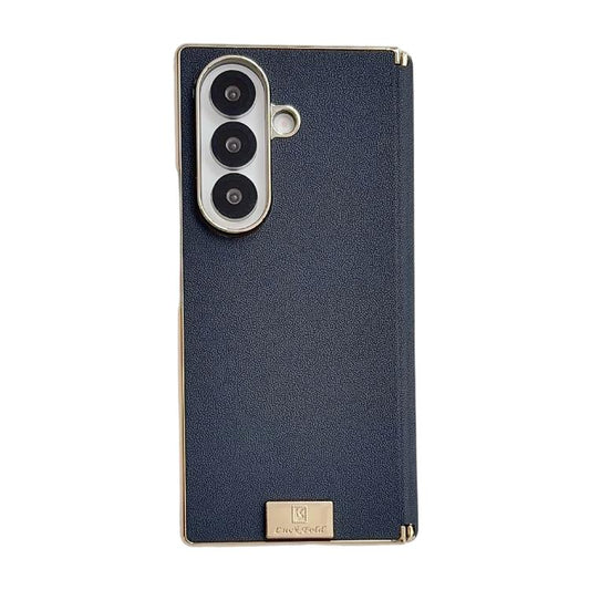 Electroplate Dual Axis Supercar Design PU Phone Case, For Galaxy Z Fold8 Ultra 5G, For Galaxy Z Fold7, For Galaxy Z Fold6, For Galaxy Z Fold5