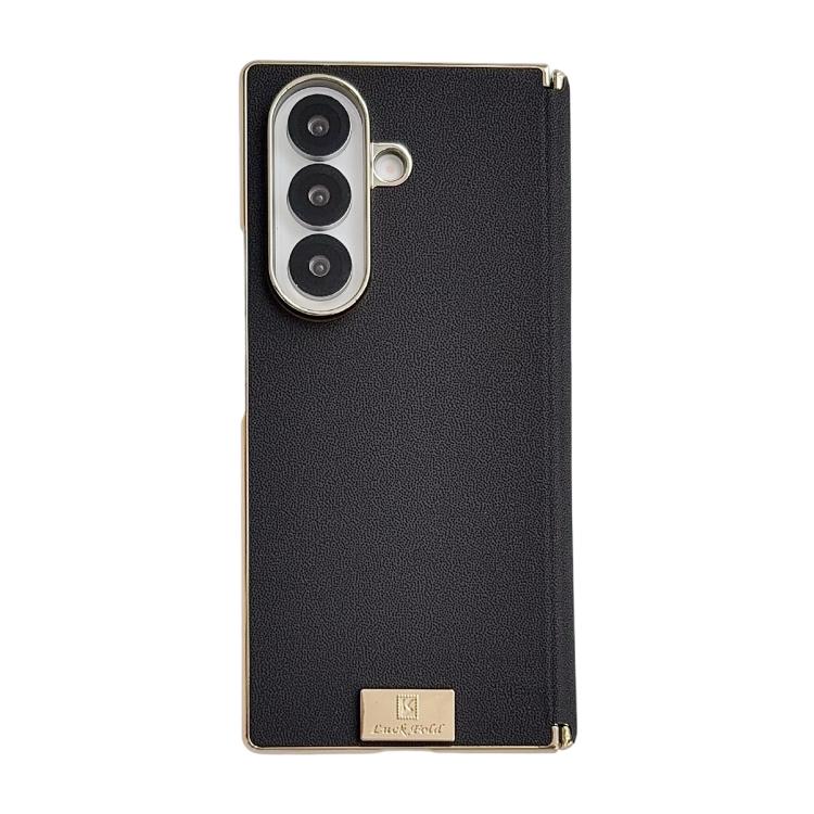 Electroplate Dual Axis Supercar Design PU Phone Case, For Galaxy Z Fold8 Ultra 5G, For Galaxy Z Fold7, For Galaxy Z Fold6, For Galaxy Z Fold5