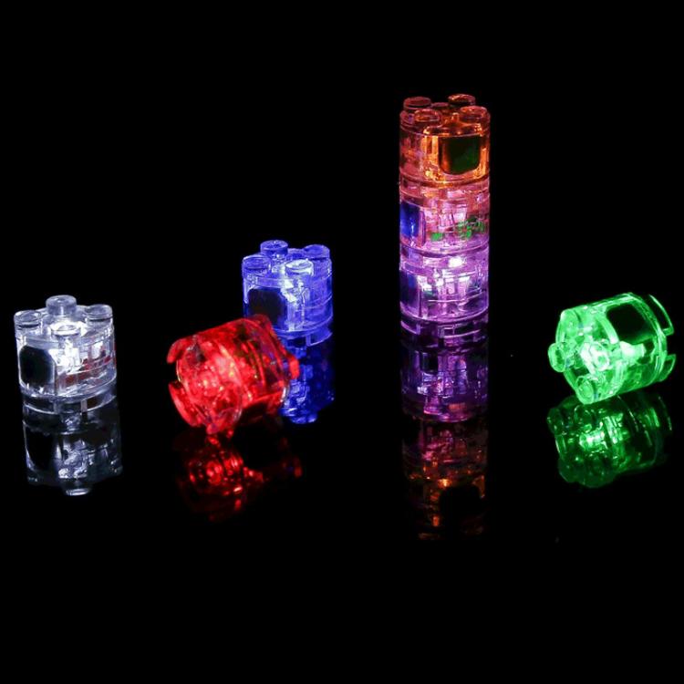 Accessoires de lumière LED pour blocs de construction ronds 2x2, jouet éducatif DIY